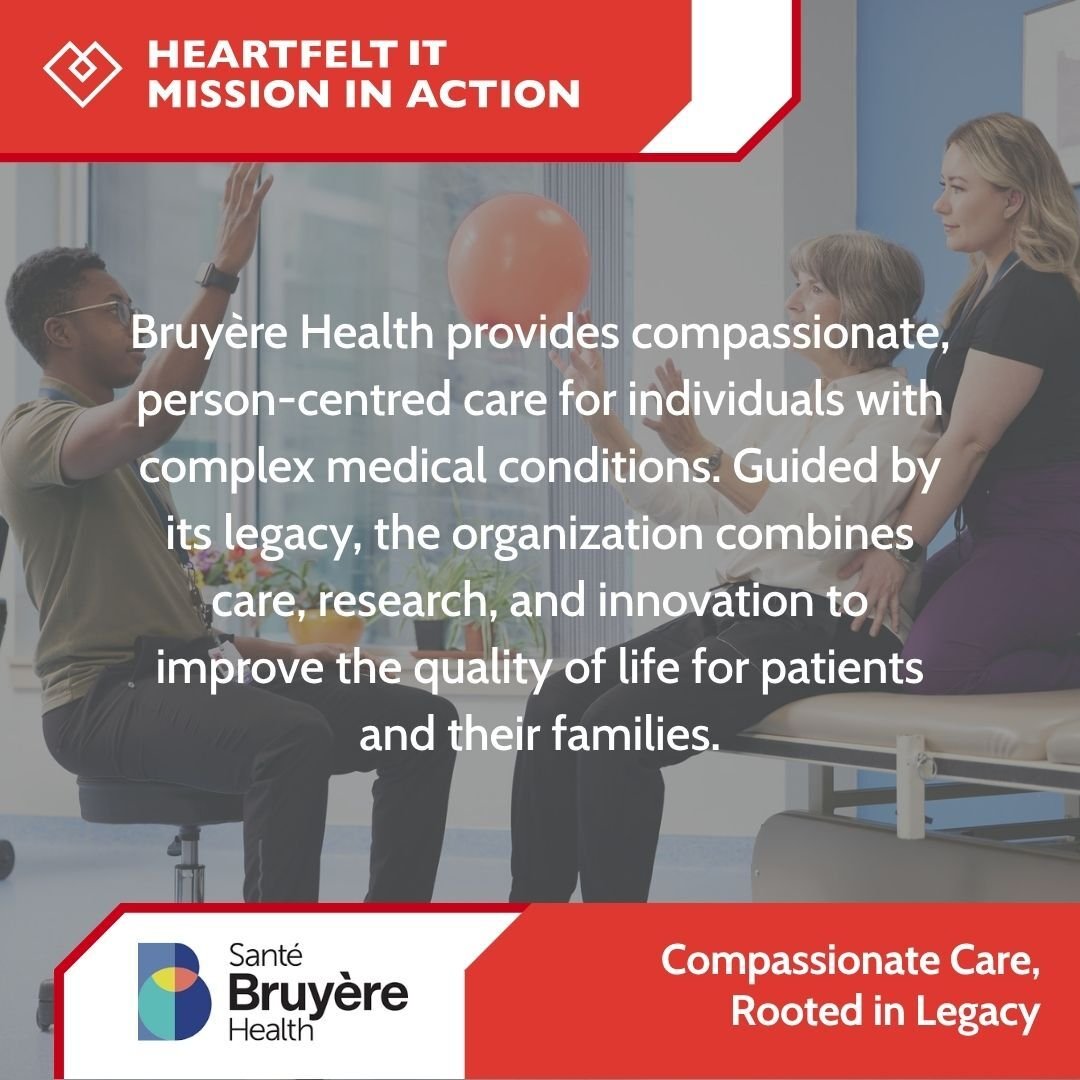 Bruyère Health: Compassion, Innovation, and Care in Community