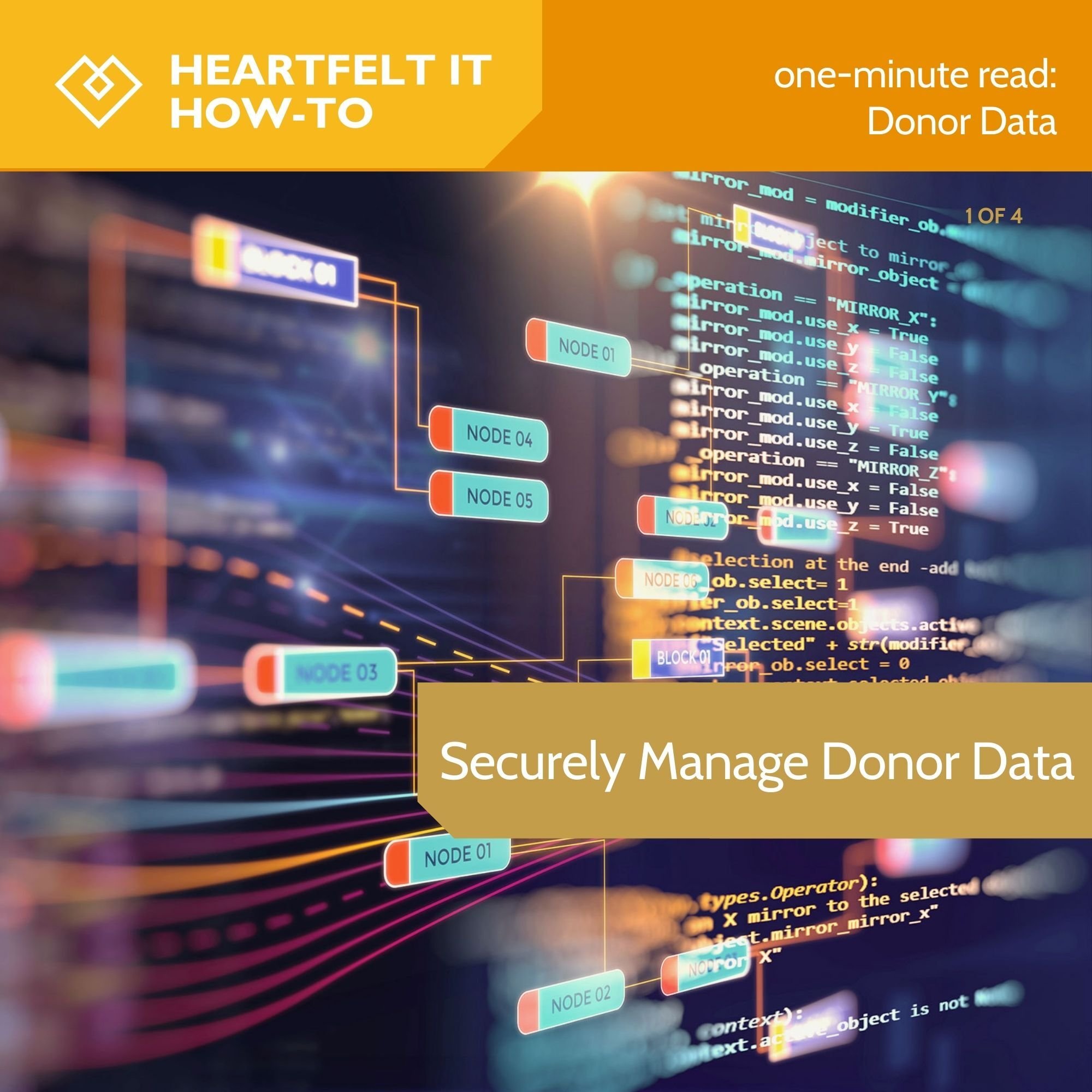 Securely Manage Donor Data