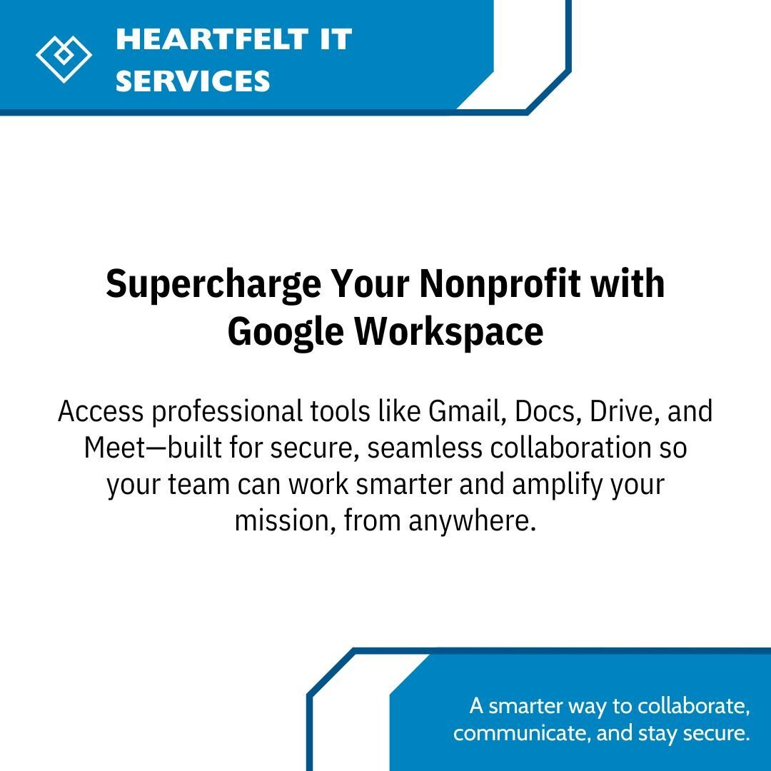 Google Workspace Services That Empower Nonprofits